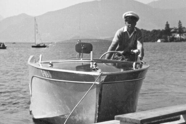 Frauscher Bootswerft Meilenstein 1963 | Taxiboot
