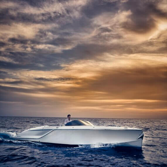 858 Fantom Motorboot | Frauscher Bootswerft | Fahrfoto